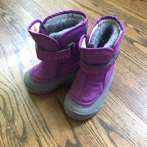 LL Bean Toddler Winter Boots